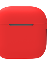 Nomfy Nomfy Siliconen Hoesje Voor Apple AirPods 4 - Rood