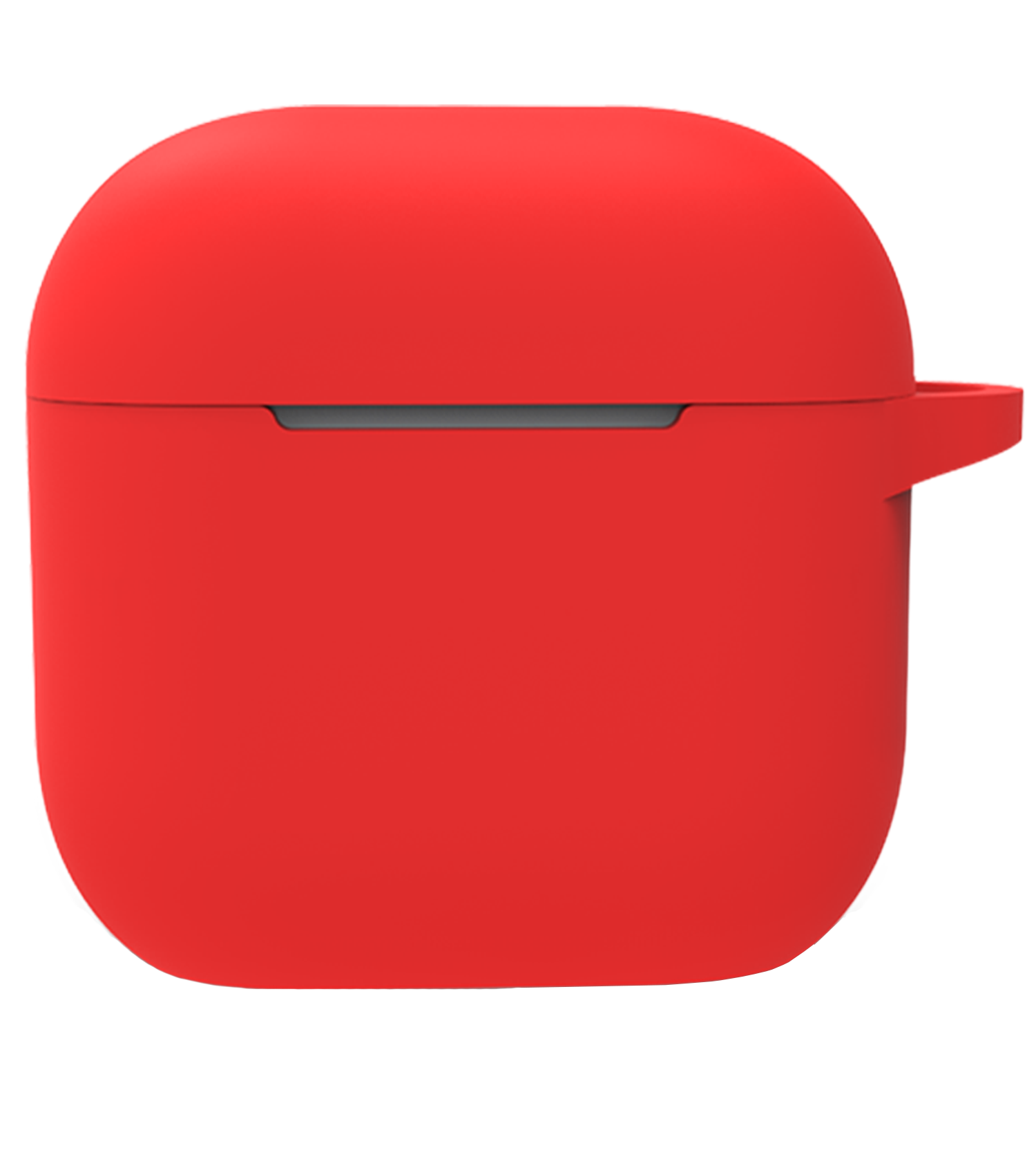 Nomfy Nomfy Siliconen Hoesje Voor Apple AirPods 4 - Rood