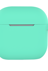Nomfy Nomfy Siliconen Hoesje Voor Apple AirPods 4 - Turquoise
