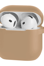 Nomfy Nomfy Siliconen Hoesje Voor Apple AirPods 4 - Zand