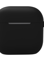 Nomfy Nomfy Siliconen Hoesje Voor Apple AirPods 4 - Zwart