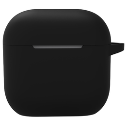 Nomfy Nomfy Siliconen Hoesje Voor Apple AirPods 4 - Zwart