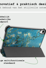 BASEY. BASEY. iPad Mini 7 Hoesje Met Screenprotector - Bloemen