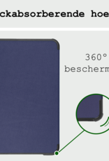 BASEY. BASEY. iPad Mini 7 Hoesje Met Screenprotector - Donkerblauw