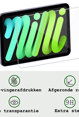 BASEY. BASEY. iPad Mini 7 Hoesje Met Screenprotector - Donkergroen