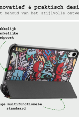 BASEY. BASEY. iPad Mini 7 Hoesje Met Screenprotector - Graffity