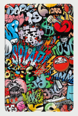 BASEY. BASEY. iPad Mini 7 Hoesje Met Screenprotector - Graffity