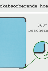 BASEY. BASEY. iPad Mini 7 Hoesje Met Screenprotector - Lichtblauw