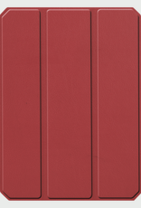 BASEY. BASEY. iPad Mini 7 Hoesje Met Uitsparing Apple Pencil En Met Screenprotector - Donkerrood