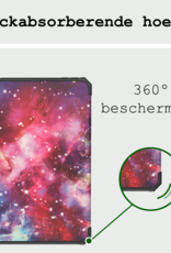 BASEY. BASEY. iPad Mini 7 Hoesje Met Uitsparing Apple Pencil En Met Screenprotector - Galaxy