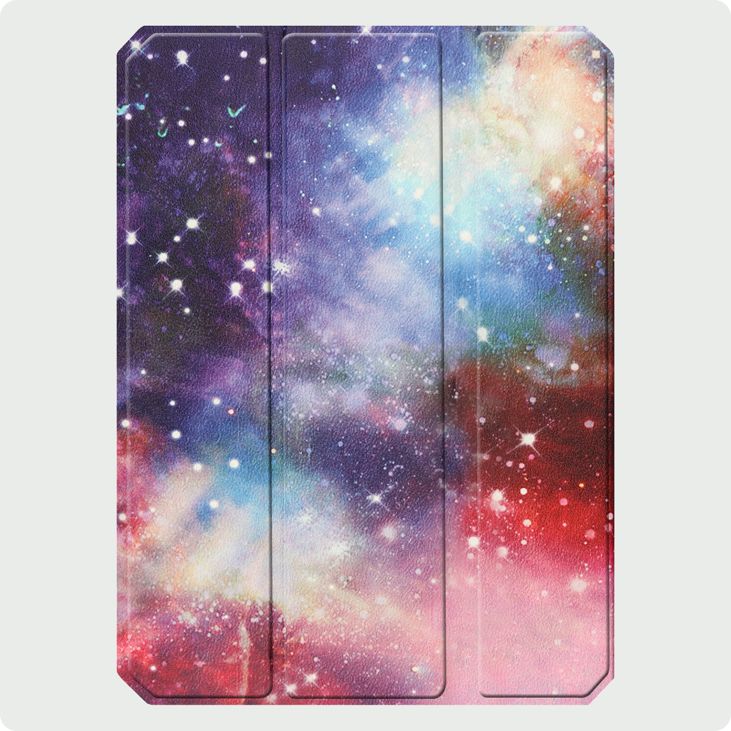BASEY. BASEY. iPad Mini 7 Hoesje Met Uitsparing Apple Pencil En Met Screenprotector - Galaxy