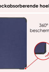 NoXx NoXx iPad Mini 7 Hoesje Met Screenprotector - Donkerblauw