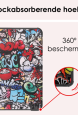 NoXx NoXx iPad Mini 7 Hoesje Met Screenprotector - Graffity