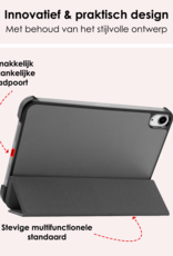 NoXx NoXx iPad Mini 7 Hoesje Met Screenprotector - Grijs