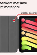 NoXx NoXx iPad Mini 7 Hoesje Met Screenprotector - Grijs