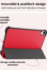NoXx NoXx iPad Mini 7 Hoesje Met Screenprotector - Rood