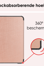 NoXx NoXx iPad Mini 7 Hoesje Met Screenprotector - Rose goud