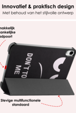 NoXx NoXx iPad Mini 7 Hoesje Met Screenprotector - Don't Touch Me
