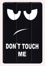 NoXx NoXx iPad Mini 7 Hoesje Met Screenprotector - Don't Touch Me