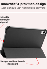 NoXx NoXx iPad Mini 7 Hoesje Met Screenprotector - Zwart