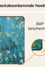 Nomfy Nomfy iPad Mini 7 Hoesje Met Screenprotector - Bloemen