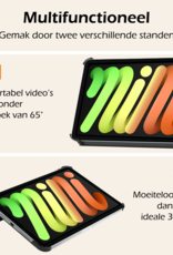 Nomfy Nomfy iPad Mini 7 Hoesje Met Screenprotector - Donkergroen