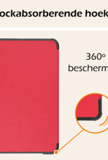 Nomfy Nomfy iPad Mini 7 Hoesje Met Screenprotector - Rood