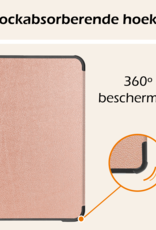 Nomfy Nomfy iPad Mini 7 Hoesje Met Screenprotector - Rose goud