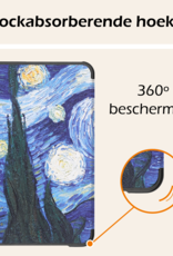 Nomfy Nomfy iPad Mini 7 Hoesje Met Screenprotector - Sterrenhemel