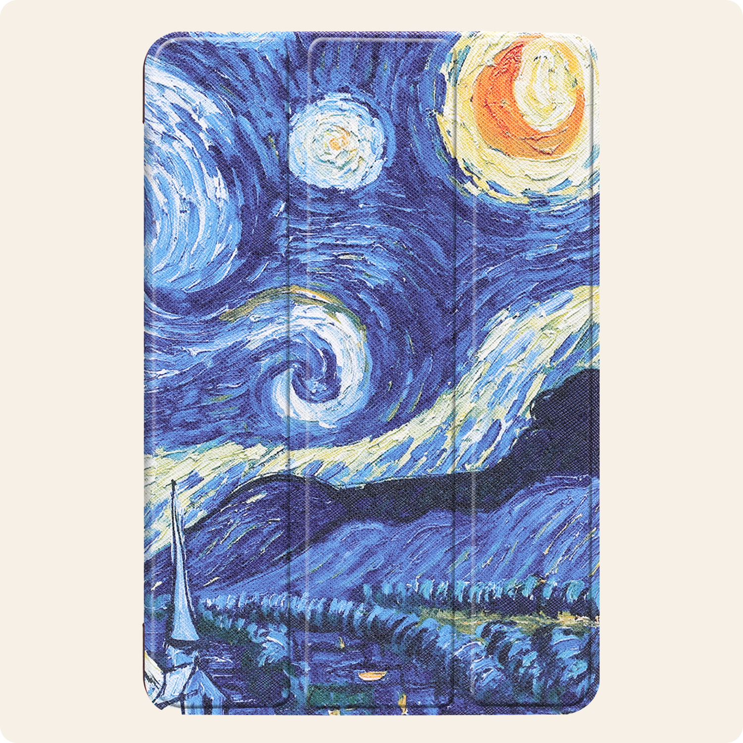 Nomfy Nomfy iPad Mini 7 Hoesje Met Screenprotector - Sterrenhemel