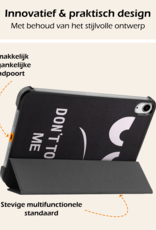 Nomfy Nomfy iPad Mini 7 Hoesje Met Screenprotector - Don't Touch Me