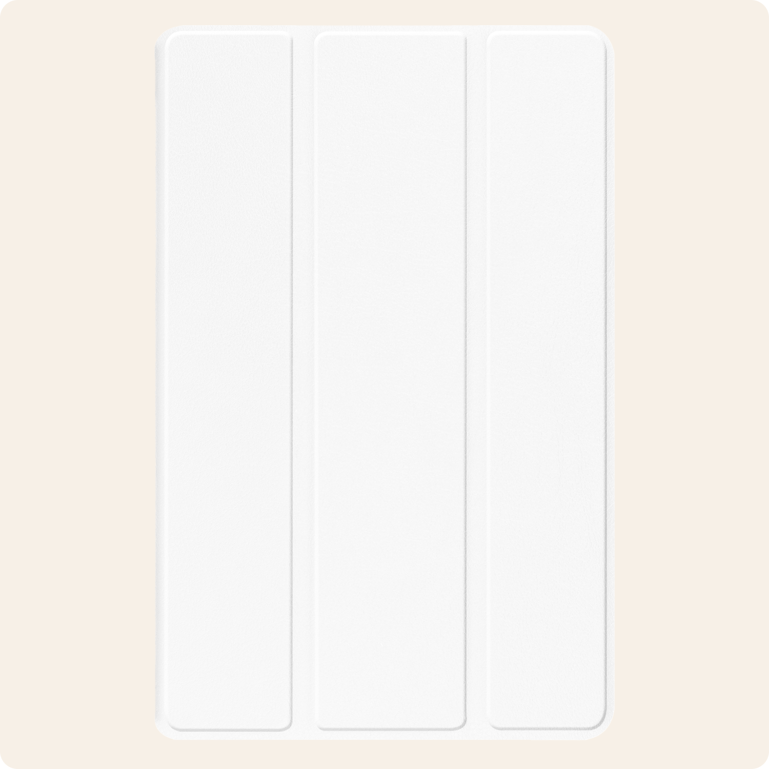 Nomfy Nomfy iPad Mini 7 Hoesje Met Screenprotector - Wit