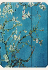 Nomfy Nomfy iPad Mini 7 Hoesje Met Uitsparing Apple Pencil En Met Screenprotector - Witte Bloesem