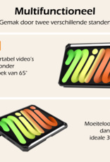 Nomfy Nomfy iPad Mini 7 Hoesje Met Uitsparing Apple Pencil En Met Screenprotector - Eiffeltoren