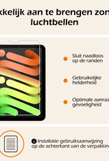 Nomfy Nomfy iPad Mini 7 Hoesje Met Uitsparing Apple Pencil En Met Screenprotector - Eiffeltoren