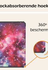 Nomfy Nomfy iPad Mini 7 Hoesje Met Uitsparing Apple Pencil En Met Screenprotector - Galaxy