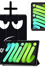 BASEY. BASEY. iPad Mini 7 Hoesje Met Screenprotector - Don't Touch Me