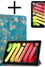 NoXx NoXx iPad Mini 7 Hoesje Met Screenprotector - Bloemen