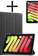 NoXx NoXx iPad Mini 7 Hoesje Met Screenprotector - Zwart