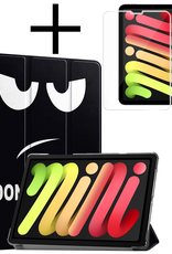 NoXx NoXx iPad Mini 7 Hoesje Met Screenprotector - Don't Touch Me