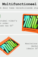 BASEY. BASEY. iPad Mini 7 Kinderhoes Met Screenprotector - Oranje