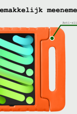 BASEY. BASEY. iPad Mini 7 Kinderhoes Met Screenprotector - Oranje