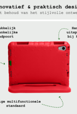 BASEY. BASEY. iPad Mini 7 Kinderhoes Met Screenprotector - Rood