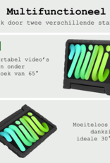 BASEY. BASEY. iPad Mini 7 Kinderhoes Met Screenprotector - Zwart