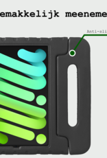 BASEY. BASEY. iPad Mini 7 Kinderhoes Met Screenprotector - Zwart