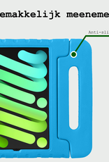 BASEY. BASEY. iPad Mini 7 Kinderhoes Met 2x Screenprotector - Blauw