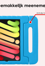 NoXx NoXx iPad Mini 7 Kinderhoes Met Screenprotector - Blauw