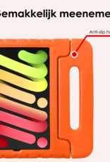 NoXx NoXx iPad Mini 7 Kinderhoes Met Screenprotector - Oranje