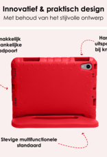 NoXx NoXx iPad Mini 7 Kinderhoes Met Screenprotector - Rood