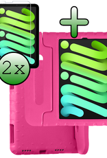 BASEY. BASEY. iPad Mini 7 Kinderhoes Met 2x Screenprotector - Roze